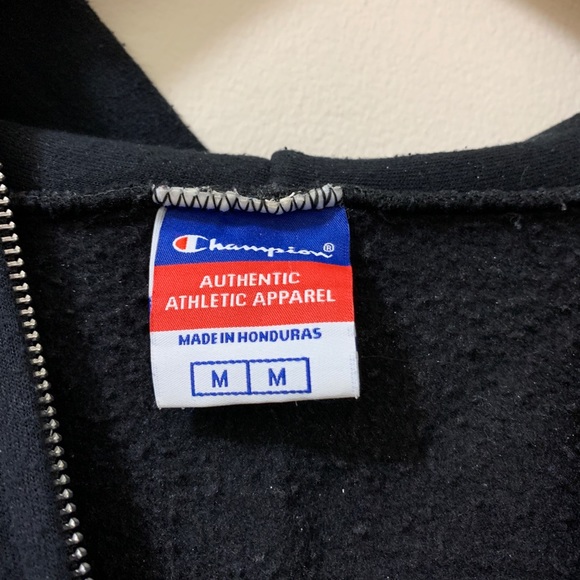 Champion Full Zip Hoodie - Black - Picture 3 of 5
